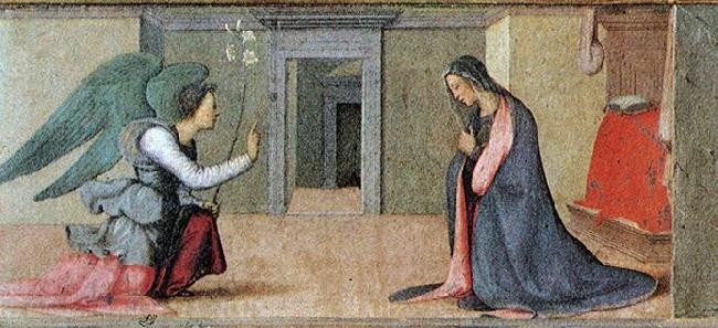ALBERTINELLI  Mariotto Annunciation_00 Germany oil painting art